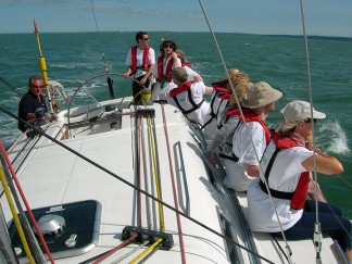 Bespoke skippered corporate sailing packages on the South Coast