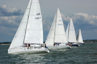 Skippered yachts for corporate regattas on the South Coast